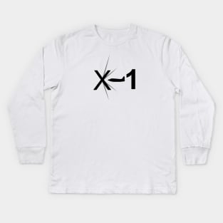 Bell X-1 Aircrafy Kids Long Sleeve T-Shirt